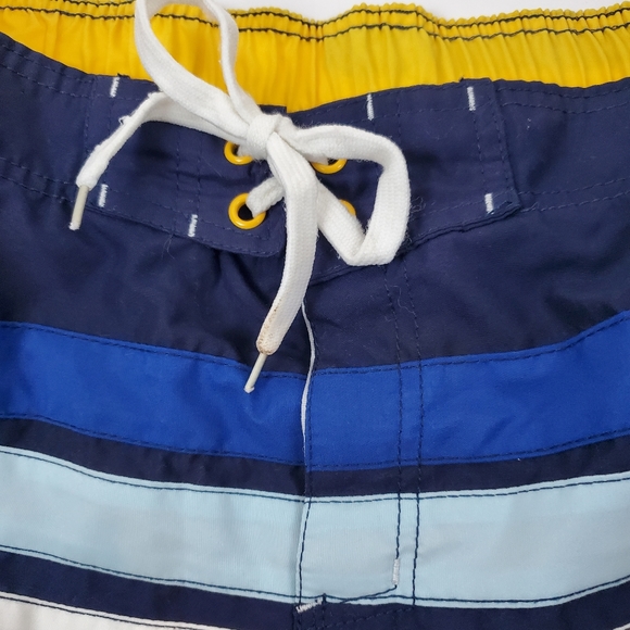 Corona Extra Beer Striped Blue Swim Shorts Size XL Mens Swimwear Beach - Picture 4 of 7